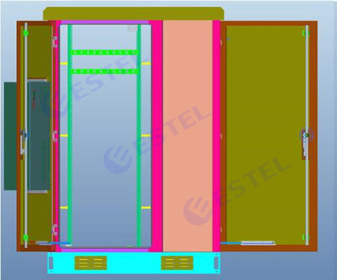 Boîte imperméable adaptée aux besoins du client de l'électronique de taille d'ISO9001 1850mm