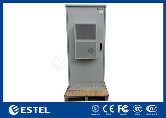 Armoire de télécommunication extérieure avec revêtement en poudre de polyester et isolation PEF de 20 mm
