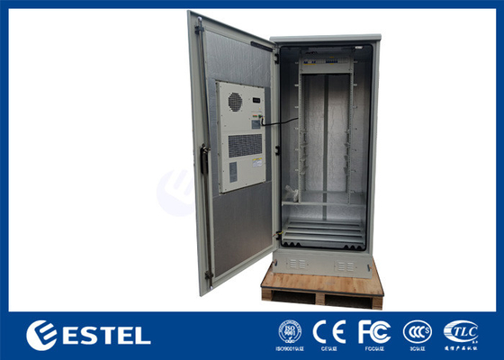 Armoire de télécommunication extérieure avec revêtement en poudre de polyester et isolation PEF de 20 mm