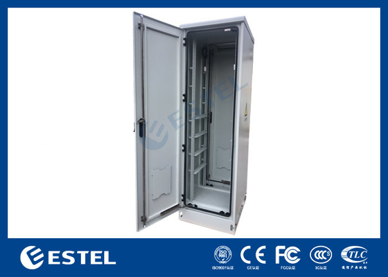 2.5mm Aluminium Cabinet extérieur de télécommunications 43U Equipement de boîtiers avec LED