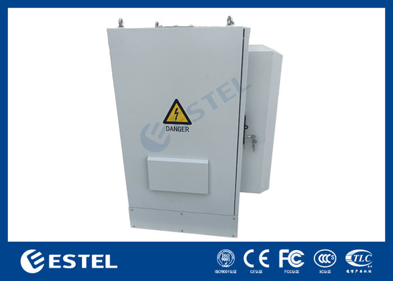 SGCC Cabinet de télécommunications extérieur à deux murs avec climatiseur et ventilateur 48VDC