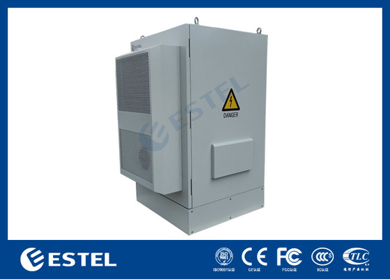 SGCC Cabinet de télécommunications extérieur à deux murs avec climatiseur et ventilateur 48VDC