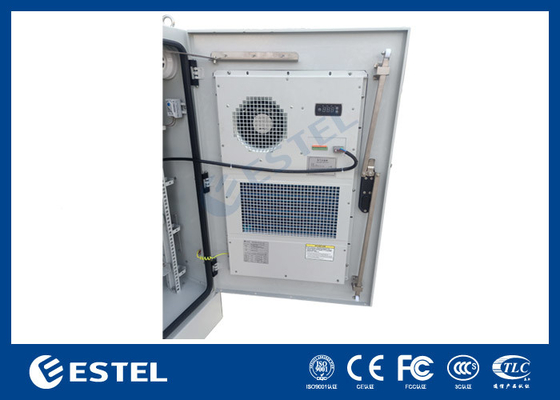 SGCC Cabinet de télécommunications extérieur à deux murs avec climatiseur et ventilateur 48VDC