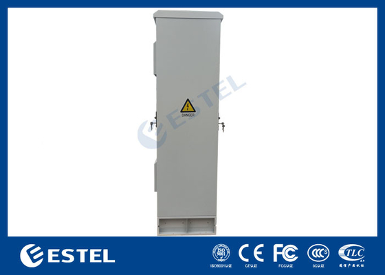 ET6060217A-42U Armoire de communication extérieure 19 pouces Armoire avec ventilateur porte double IP55