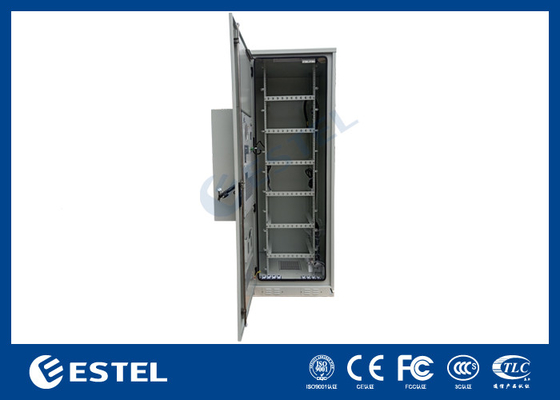 Armoire à sol extérieur 19 pouces Rack 45U espace utilisateur avec boîtier de climatisation