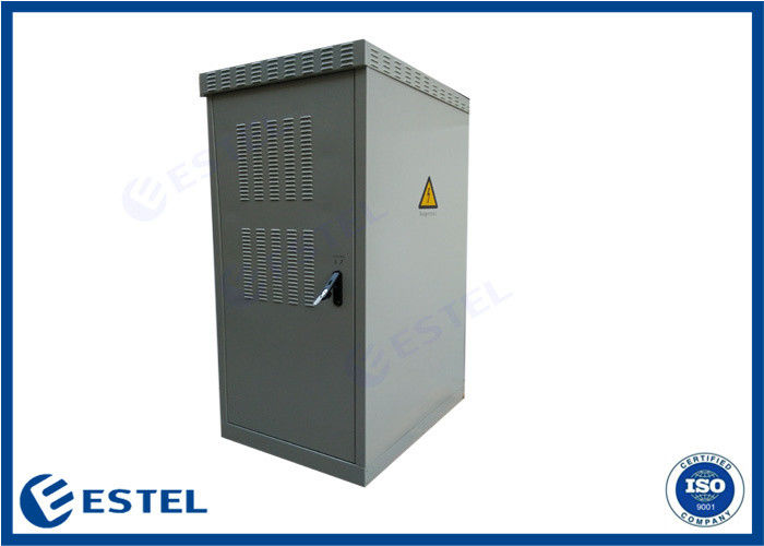 1500W le climatiseur 700 1000 1700mm a soudé la clôture extérieure de télécom avec deux portes